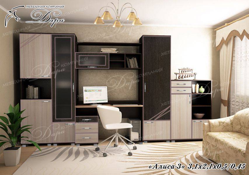 стенка для детской алиса-3 в Нижневартовске