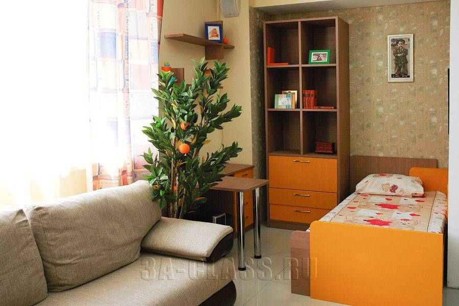 оранжевая мебель для детской в Нижневартовске