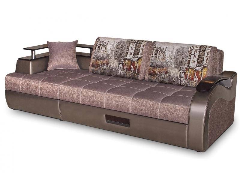 диван прямой мальта 6 с баром в Нижневартовске