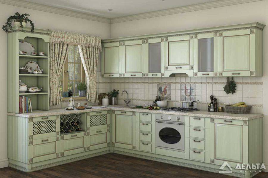 кухонный гарнитур валенсия в стиле прованс в Нижневартовске