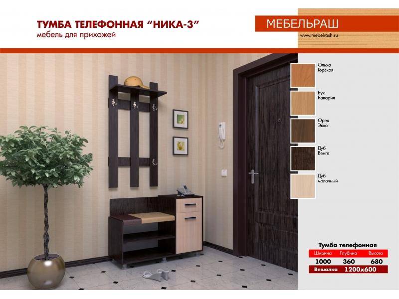 прихожая прямая ника 3 в Нижневартовске