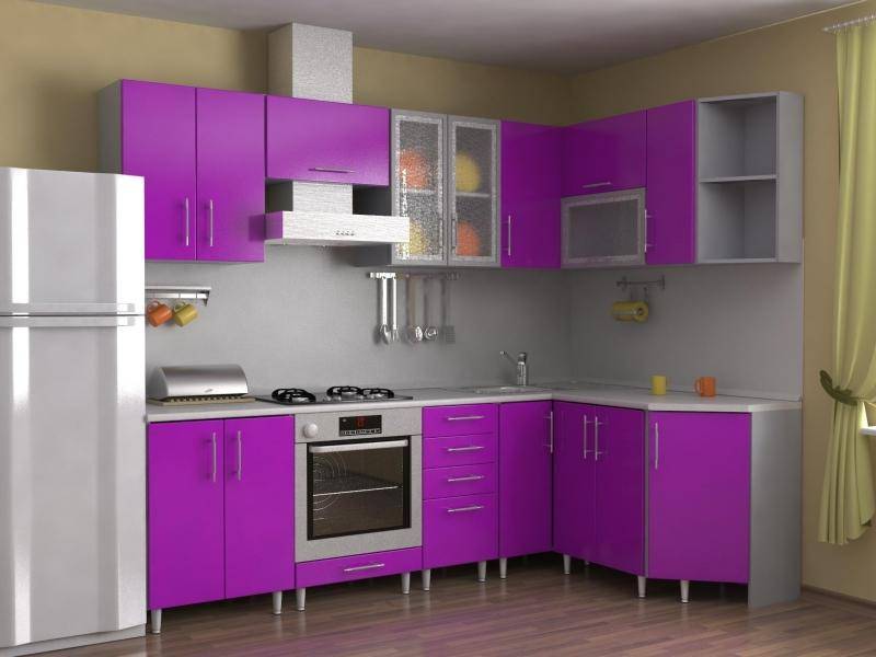 яркая кухня виолетта в Нижневартовске