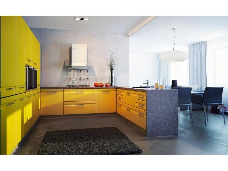 яркий кухонный гарнитур манго в Нижневартовске
