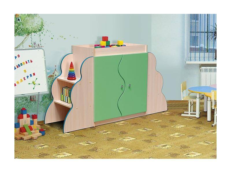детский шкаф с боковыми полками деревце в Нижневартовске