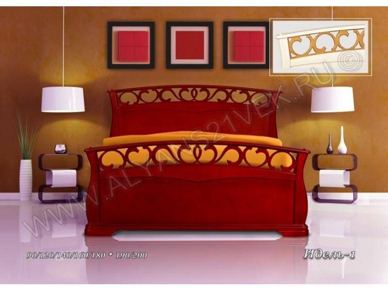 кровать из дерева идель 1 в Нижневартовске