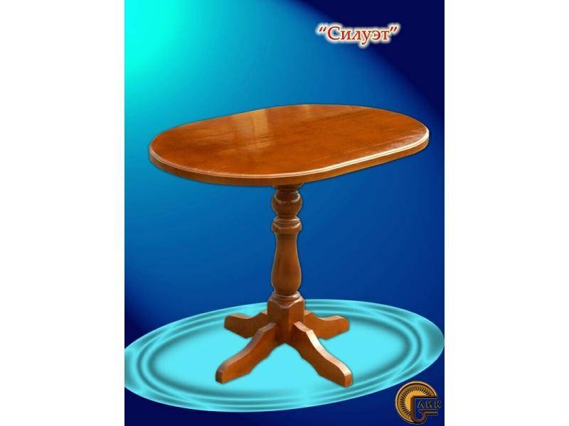 стол овальный силуэт в Нижневартовске