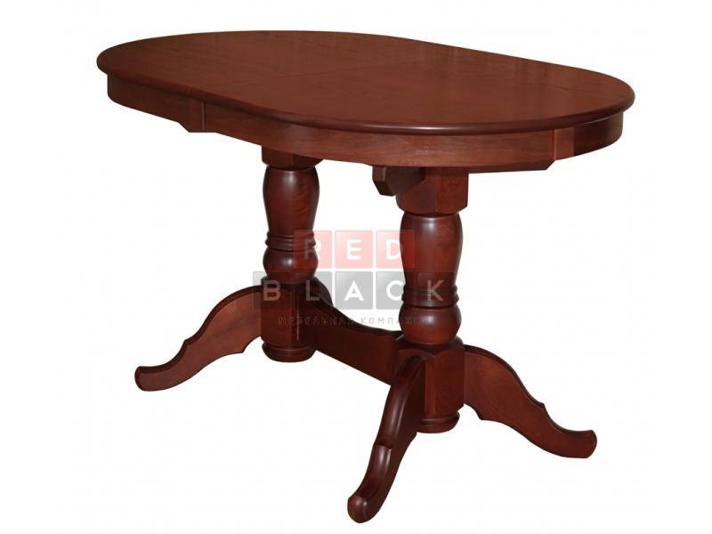 стол презент махагон/массив березы, шпон в Нижневартовске