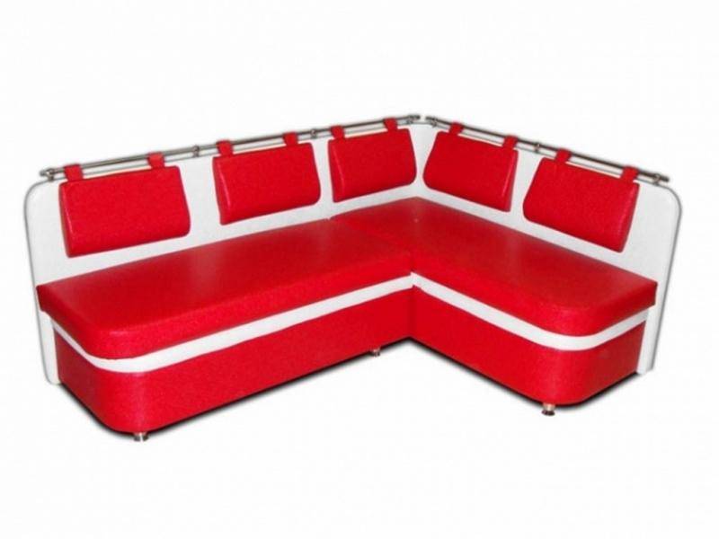 красный кухонный диван констанция 1 в Нижневартовске