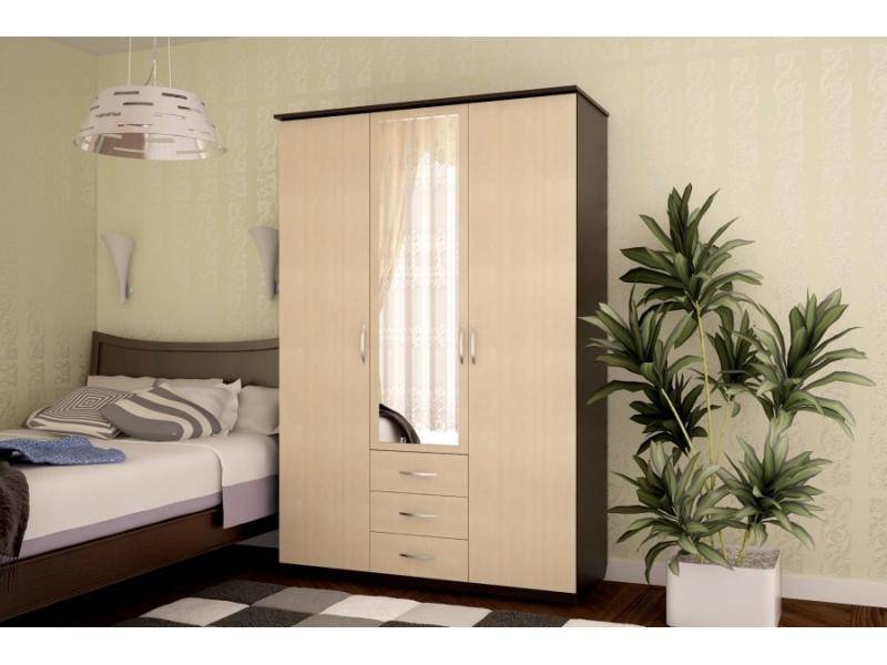 шкаф 3-х створчатый лдсп в Нижневартовске