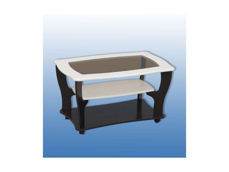 стол журнальный 3 со стеклом в Нижневартовске