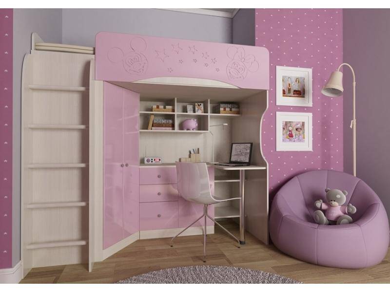 комплект мебели для детской бемби-3 в Нижневартовске