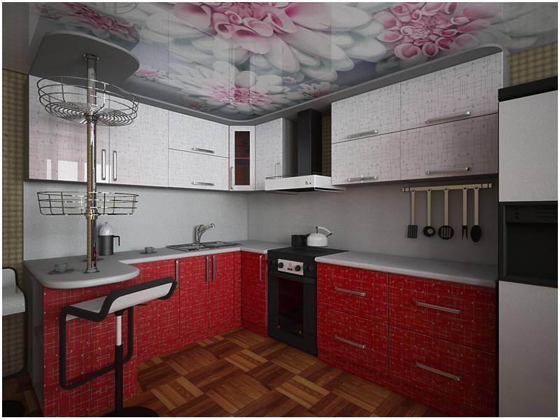 кухня угловая мдф сильвия в Нижневартовске