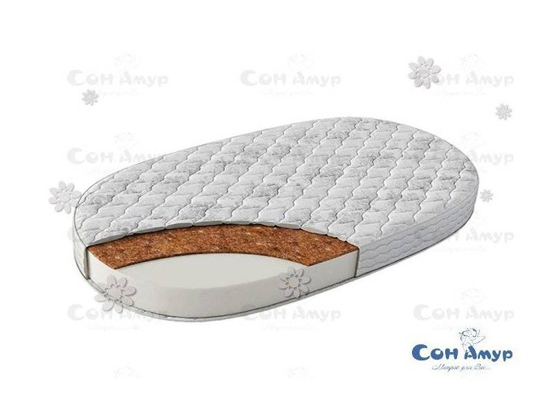 детский овальный матрас амур с кокосом в Нижневартовске
