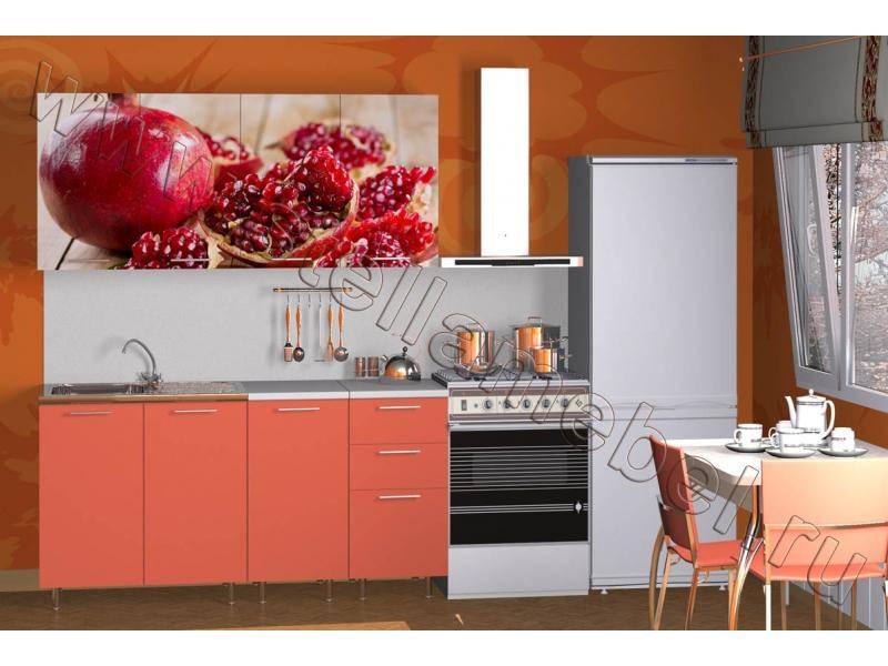 кухня прямая с фотопечатью в Нижневартовске