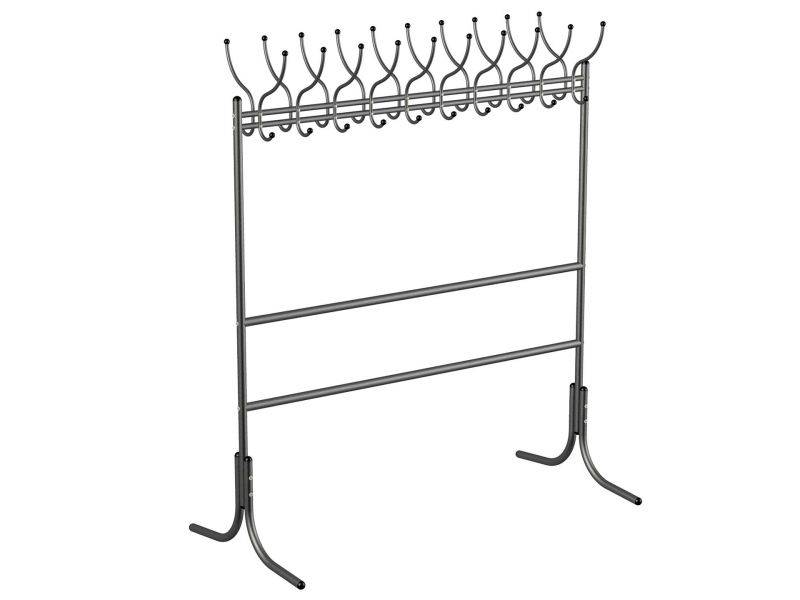 вешалка напольная м 12 черный в Нижневартовске