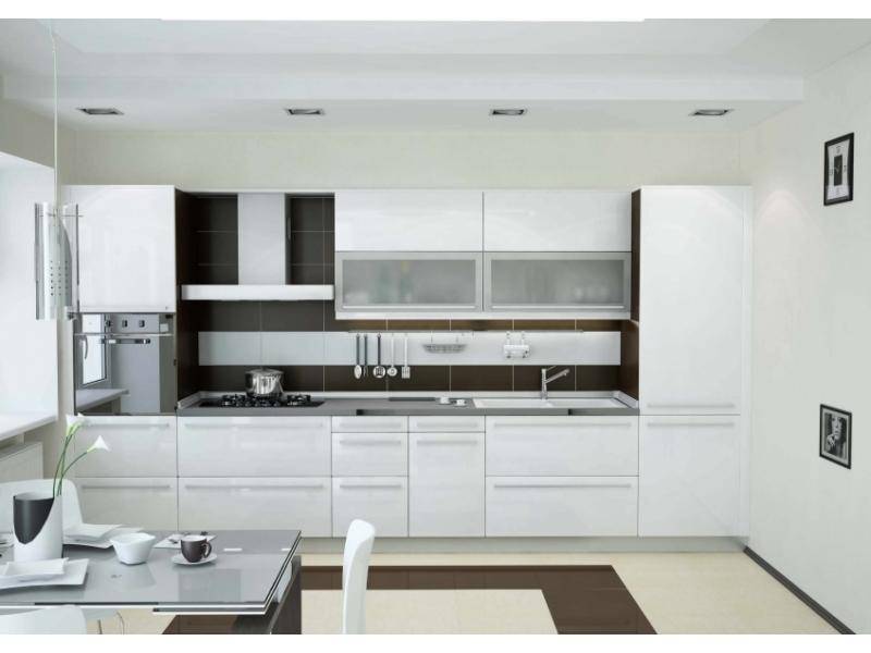 кухня пластик arpa (белое золото) в Нижневартовске