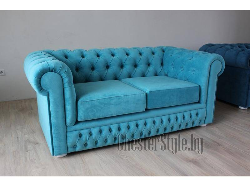 двухместный диван chester велюр в Нижневартовске