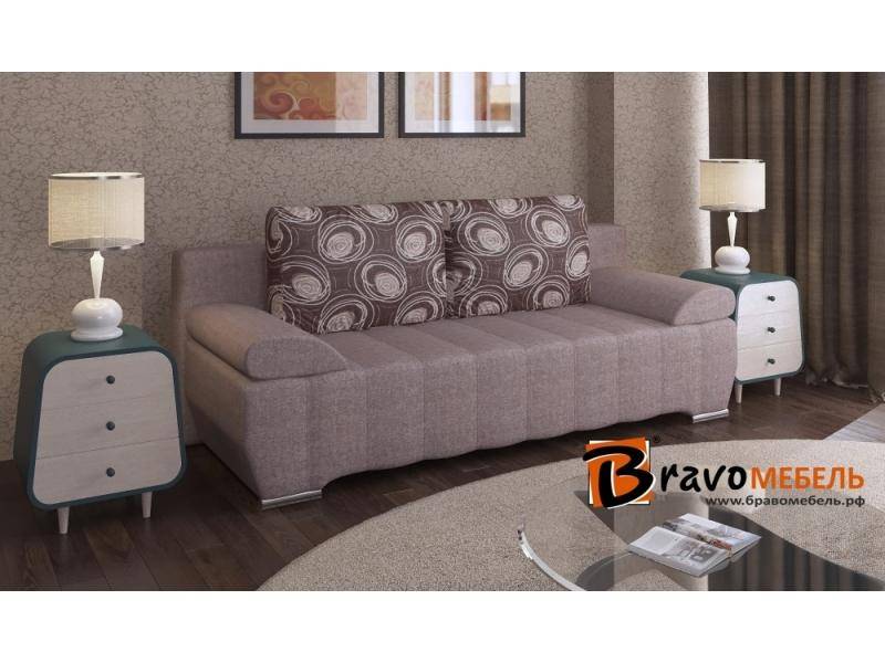 компактный тканевый диван дельта 5 в Нижневартовске