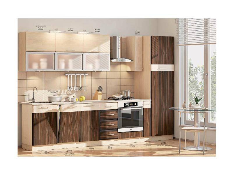 кухня прямая софт комби в Нижневартовске