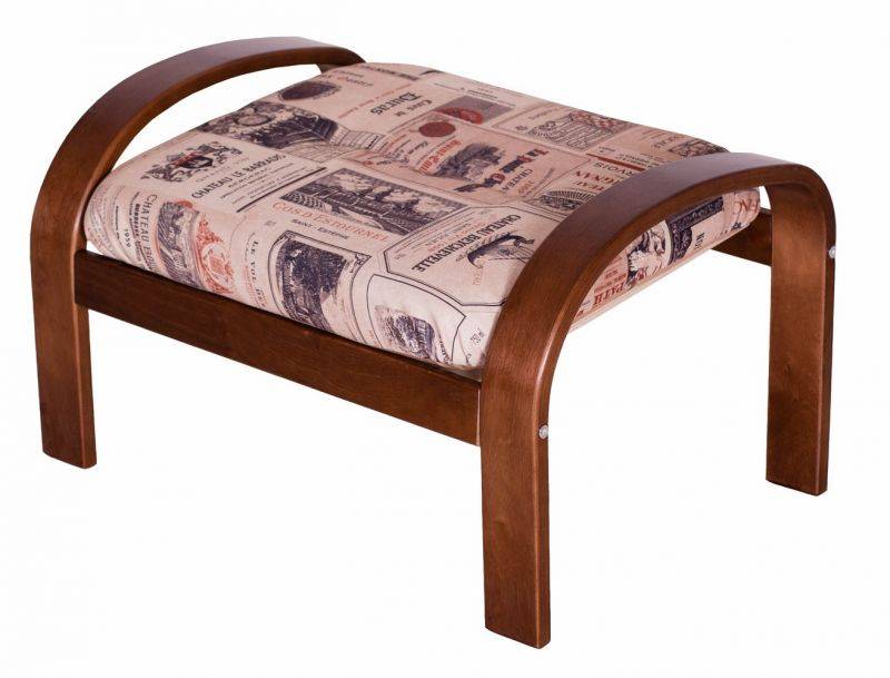 пуф сайма ткань винум 02, каркас вишня в Нижневартовске