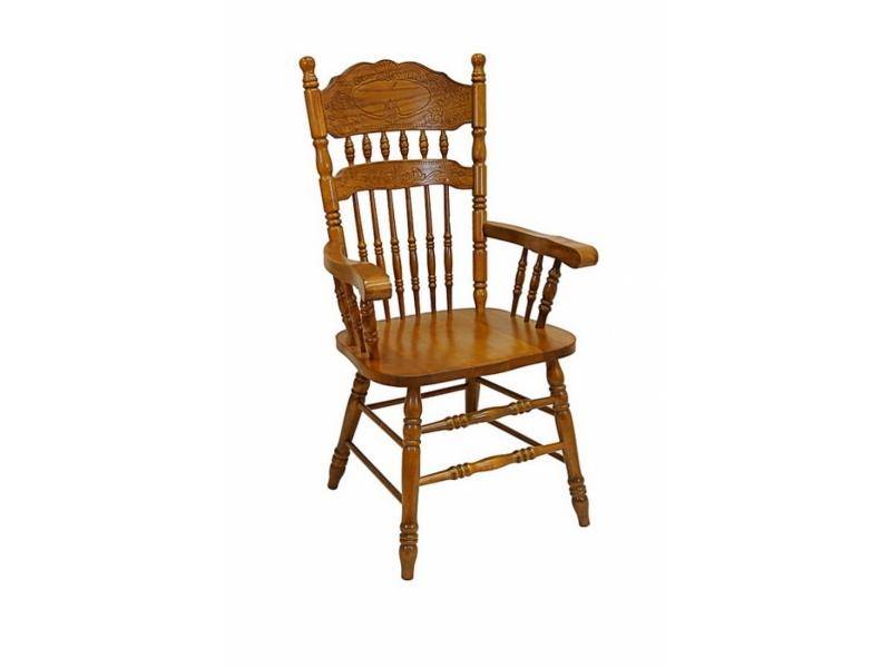 стул резной с подлокотниками кантри в Нижневартовске