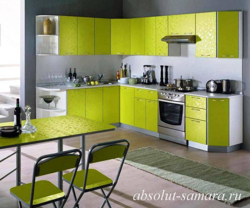 угловая кухня лайм в Нижневартовске