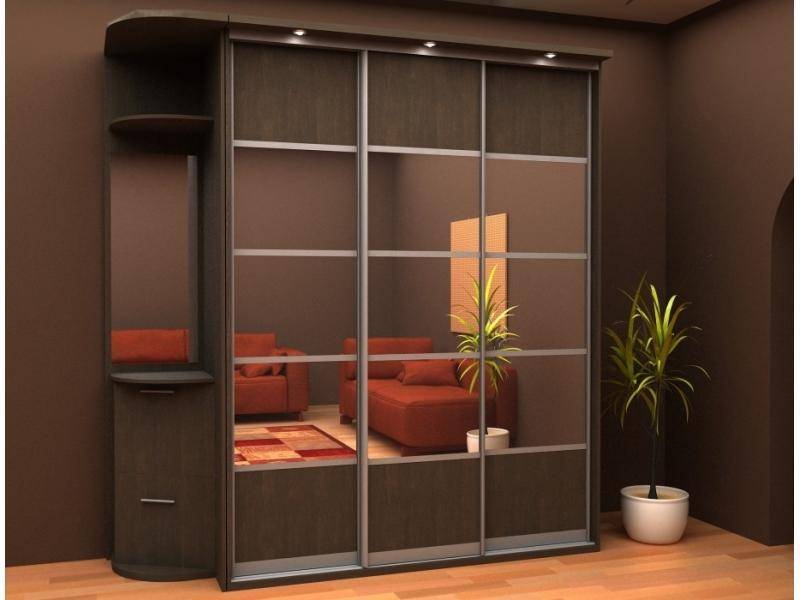 темный шкаф-купе 9 в Нижневартовске