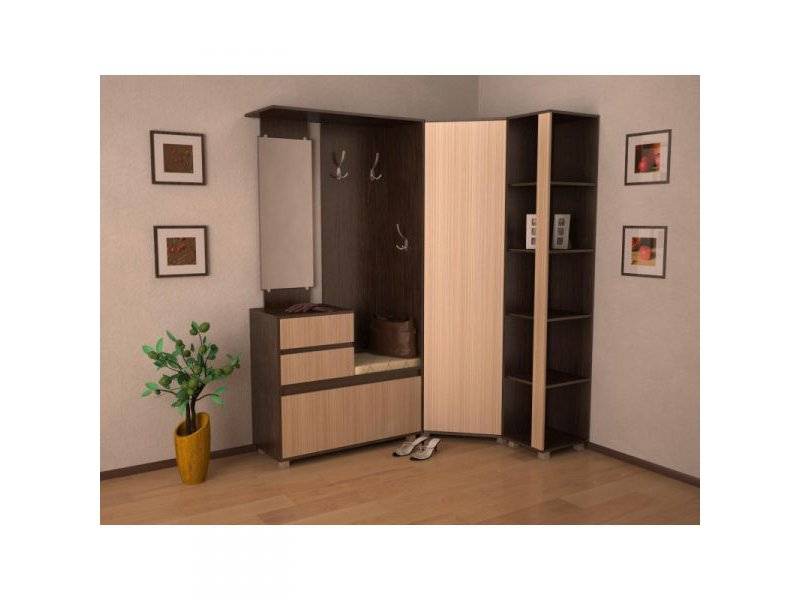 прихожая алекса с угловым шкафом в Нижневартовске