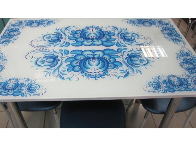 стол стеклянный с фотопечатью в Нижневартовске