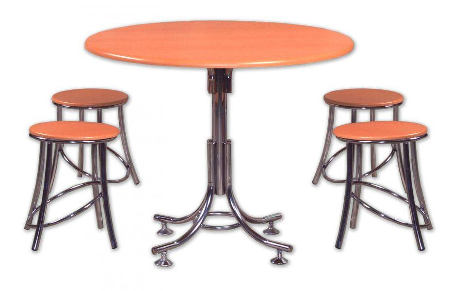 обеденная зона 4 с круглым столом в Нижневартовске