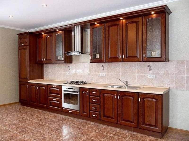 кухня из массива kms 4 в Нижневартовске