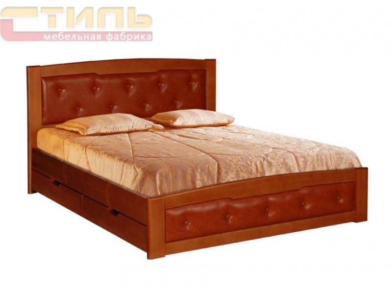 кровать ариэль 2 кожа в Нижневартовске