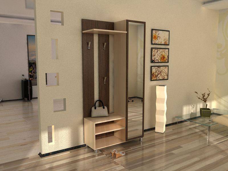 прихожая гармония с открытой полкой для обуви в Нижневартовске