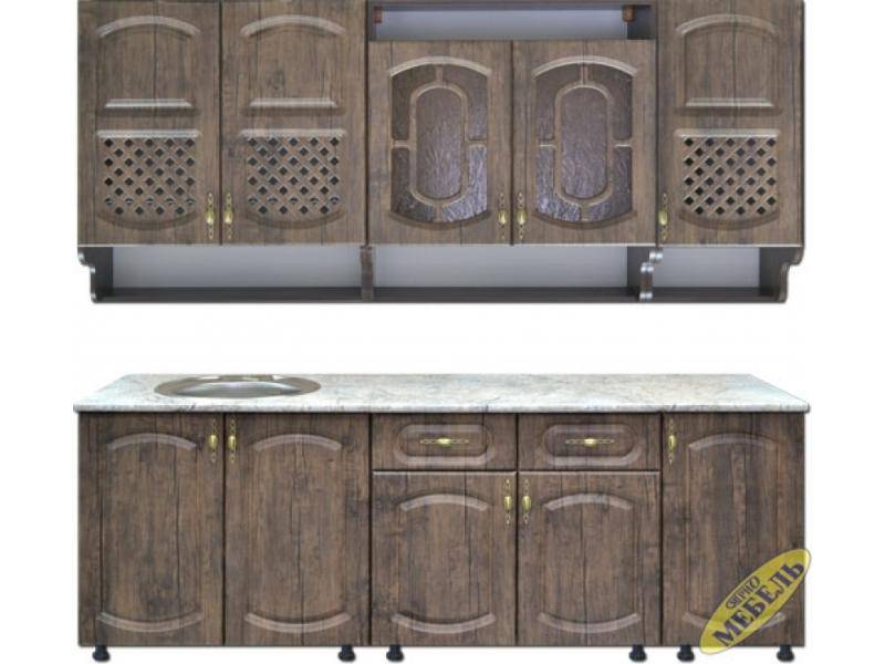 кухня прямая 86 мдф в Нижневартовске