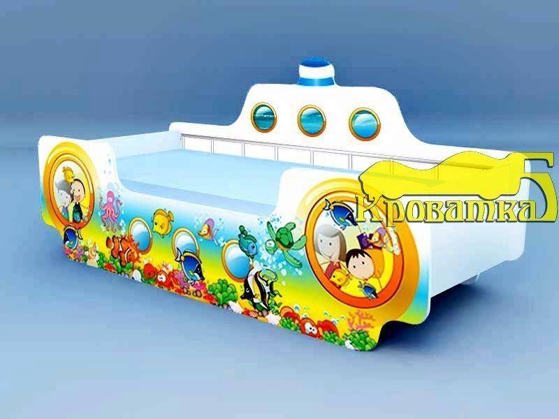 яркая кровать кораблик субмарина в Нижневартовске