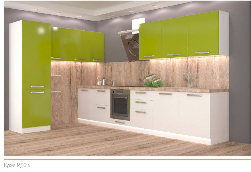 кухня мдф 6 в Нижневартовске