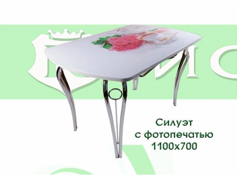 стол обеденный силуэт с фотопечатью в Нижневартовске