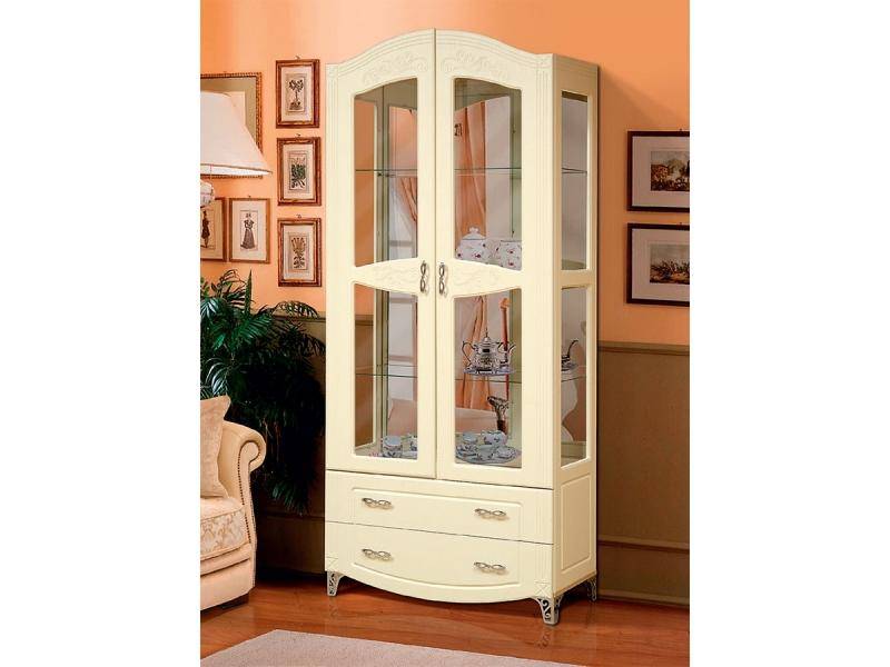 шкаф-витрина для посуды аврора 15 в Нижневартовске