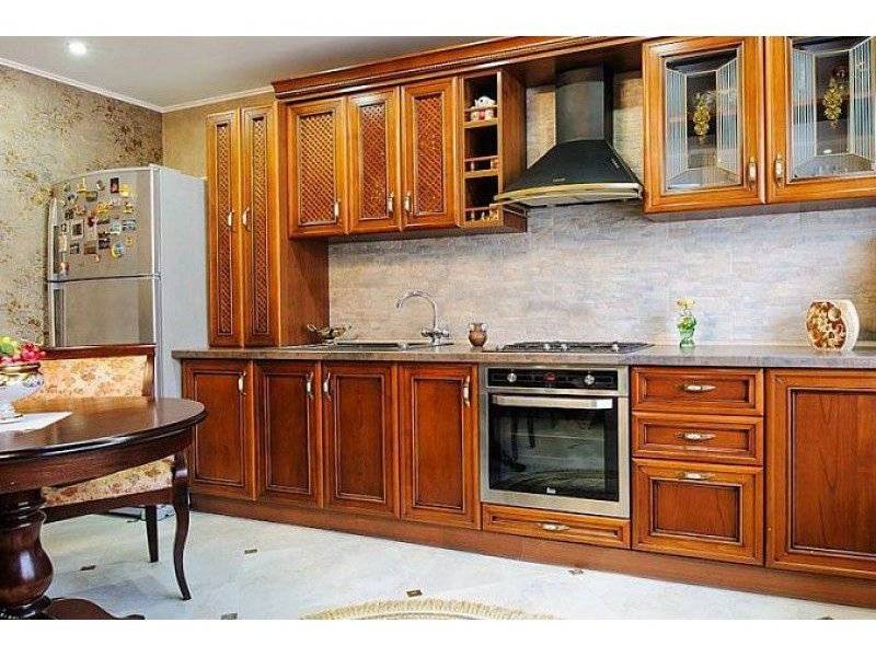 кухня арт из массива 002 в Нижневартовске