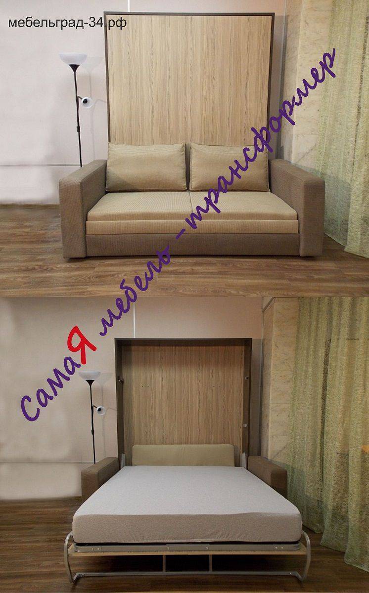 подъемная кровать амалия new с диваном в Нижневартовске