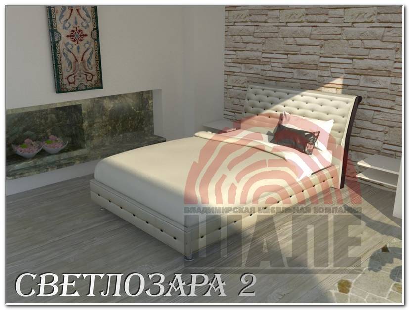 кровать мягкая светлозара 2 в Нижневартовске