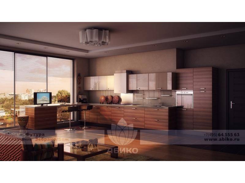 кухня футура зебрано в Нижневартовске