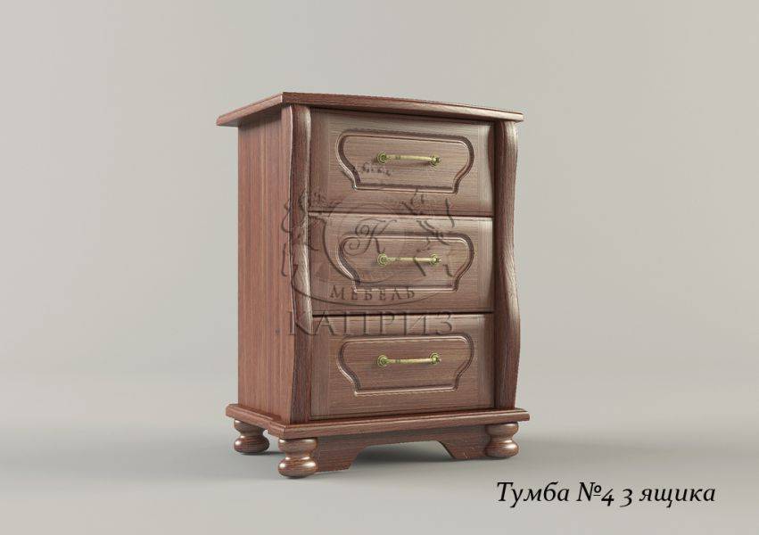 прикроватная тумба-4 3 ящика в Нижневартовске