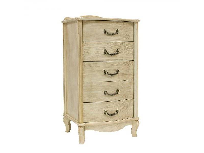 комод джульетта узкий 5 ящиков золотая патина в Нижневартовске