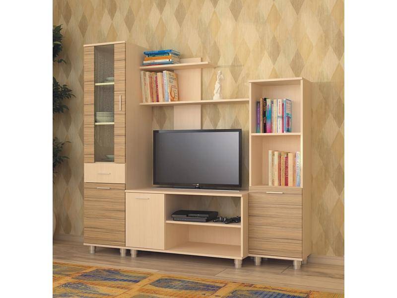 светлая тв стенка бриг 3 в Нижневартовске