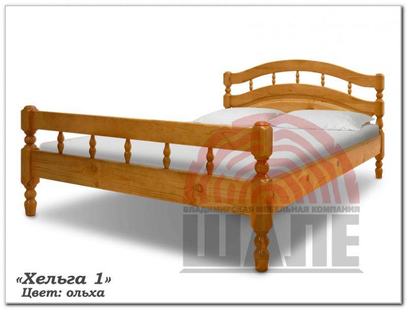 кровать деревянная хельга 1 в Нижневартовске