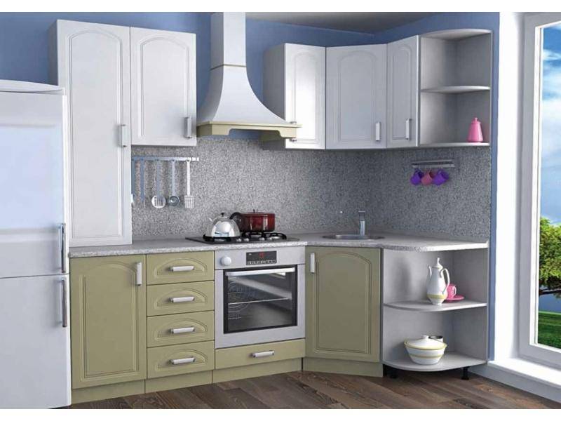 небольшая прямая кухня в Нижневартовске