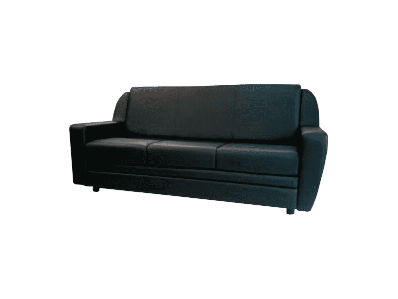 диван прямой черный в Нижневартовске