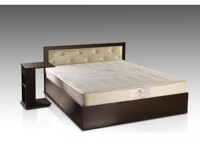 кровать двуспальная с мягким элементом в Нижневартовске