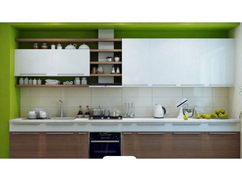 современная кухня wooden в Нижневартовске